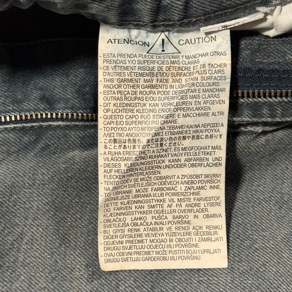 Zara High Rise Wide Leg Jeans (Grey) - Picture 7 of 7